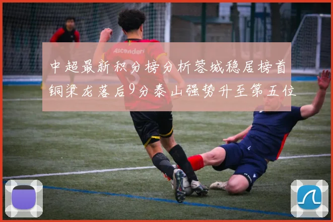 中超最新积分榜分析蓉城稳居榜首铜梁龙落后9分泰山强势升至第五位津门虎积分清零